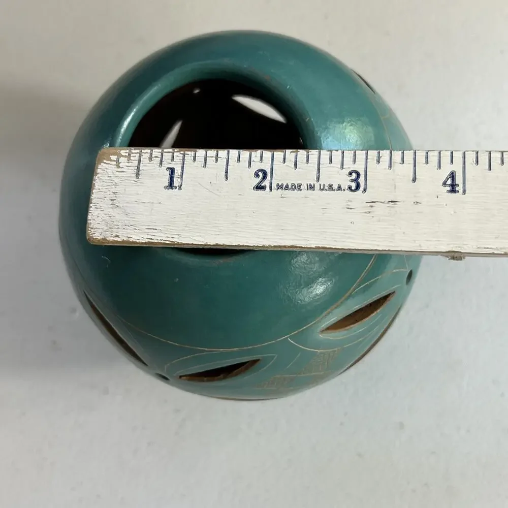 Artisan Tea Light Cover Pottery 5.75